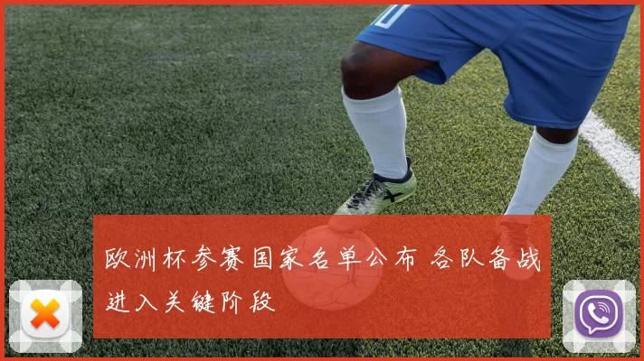 欧洲杯参赛国家名单公布 各队备战进入关键阶段