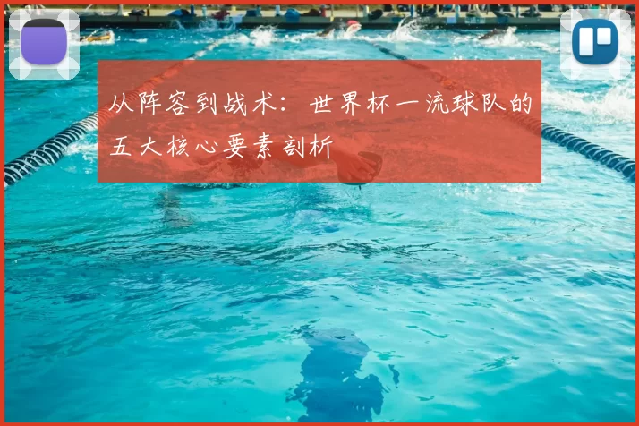 从阵容到战术:世界杯一流球队的五大核心要素剖析
