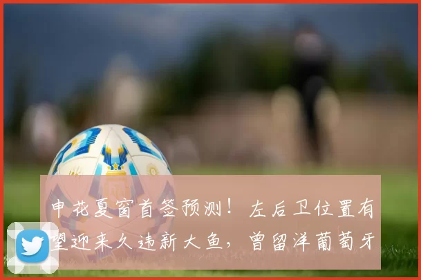 申花夏窗首签预测！左后卫位置有望迎来久违新大鱼，曾留洋葡萄牙